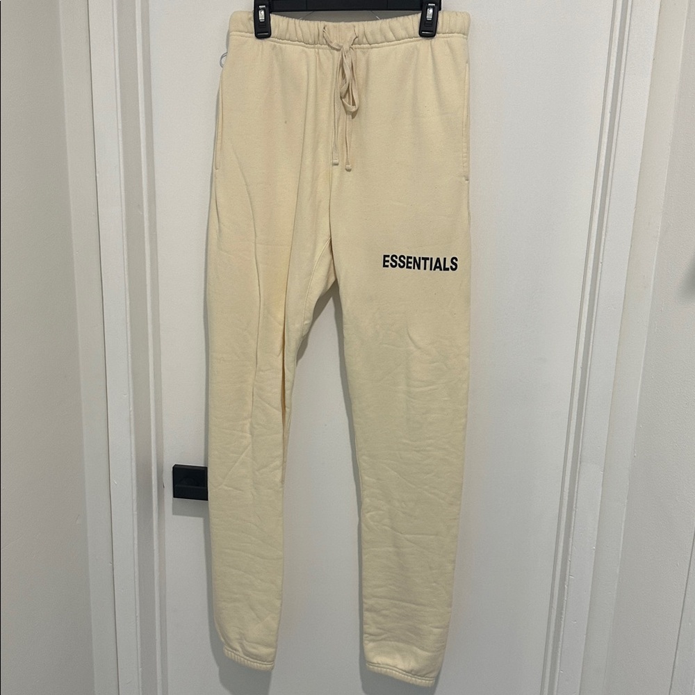 Essentials Beige Joggers